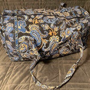 Vera Bradley tote floral blue